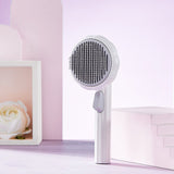 New 2022 Self Cleaning Slicker Brush for Dog and Cat Removes Cat Dogs Hair Comb Pet Cleaning Grooming Tool Beauty Products A