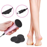 Electric Foot Sharpener Foot Care File Leg Heels Remove Dead Skin Callus Remover Feet Clean Care Machine & Replacement Sandpaper