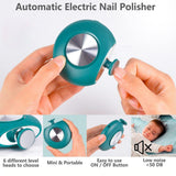 Automatic Electric Nail Clippers &amp; Nail Polisher Nail &amp; Toes File Manicure Electric Nail File Nail Cutter for Kids Seniors Adult
