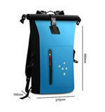 25L Waterproof PVC Rafting Backpack Multifunctional Outdoor Sports Swimming Kayaking Canoeing Travel Shoulder Bags Drifting raft
