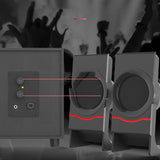 2022.Home Theater Multimedia Bluetooth Speaker Desktop Subwoofer Speaker USB 3.5 Mm Connection Laptop Soundbar 3D Stereo Music
