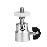 1/4 Inch Screw Mount Stand Mini Ball Head Ballhead For DSLR Camera Tripod Mini Ball Heads Camera Accessories