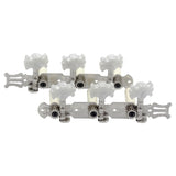 Y-06 Guitar Knobs Guitar Tuner White Head Metal Guitar Knob Acoustic Guitar Knob Guitar Accessories