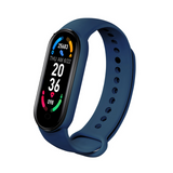 M6 Sport Fitness Pedometer Walk Step Counter Color IPS Screen Smart Bracelet Blood Pressure Wristband Smart Band Men Women Watch