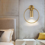 Post Modern LED Luxury Wall Lamp 5W GU10 AC95-260V Ling Room Bedroom Bedside Wall Fixtures Lighting Indoor