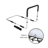Height Adjustable Hand Bed Rail for Elderly Senior with Anchor Strap Iron Plating Bed Assist Bar Handle Safety Hand Rail