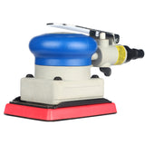 75*100mm Rectangle Air Sander Orbital Square Pneumatic Sanding Machine For Car Sandpaper Polish