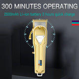 Professional Cord/Cordless Adjustable Hair Trimmer Powerful Electric Hair Clipper For Men Rechargable Beard Haircut Machine