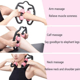 U-shaped Trigger Point Massage Rollers Are Suitable For 4 Rounds Of Fitness Yoga Exercises For Arms Legs And Neck Muscles