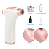 USB Hydrating Oxygen Meter High Pressure Air Pump Water Sprayer Portable Hydration Nano-Scale Oxygen Injector Skin Rejuvenation