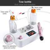 2 IN 1 Oxygen Sprayer Small Bubble Beauty Device Water Injection Hydro Jet Blackhead Remover Skin Rejuvenation Facial Skins Care