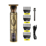 Hair cutter trimmer lcd professional hair trimmer cordless professional hair clippers for men