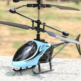 RC Helicopter Drone with Light Electric Flying Toy Radio Remote Control Aircraft Indoor Outdoor Game Model Gift Toy for children