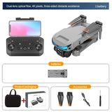 XT9 Mini Drone 4K Double Camera HD WIFI FPV Obstacle Avoidance Drone Optical Flow Four-Axle Aircraft RC Helicopter Toys