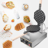 Bubble Waffle Maker Hongkong QQ Eggettes Maker Puff Waffle Maker 110v/220v Egg Bubble Muffin Machine Egg Puff Machine