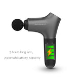 Pocket Massage Gun Electric Body Massager Mini Massage Gun Deep Muscle Vibration 3Gear Relief Pain Relax Fitness Therapy