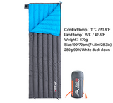 Camping Ultralight Sleeping Bag Down Waterproof Bag Portable Outerdoor Warm Travel SLeeping Bags