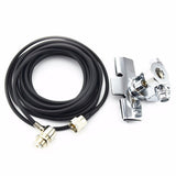 HH-9000 Mobile Antenna Quad Band 29.6/50.5/144/435MHz Antenna Clip mount RB-400 + 5M Cable for TYT TH-9800 KT-7900D Car Radio