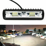 1 Pair 48W DRL LED Spot Flood Work Light Worklight 12V 24V Led Work Lights For Off Road Vehicle Lada Truck SUV ATV Car Trucks
