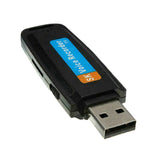U-Disk Digital Audio Voice Recorder Pen Charger USB Flash Drive Up to 32GB Mini SD TF High Quality