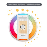 Wireless Voice Intercom Doorbell 2-Way Talk Monitor With Outdoor Unit Button Indoor Unit Receiver Smart Home