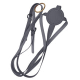 Garden Home Portable Plant Hanger Patio Faux Leather Hanging Basket Flexible Indoor Outdoor Adjustable Length Wall Decoration