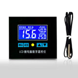 12V 24V 220V LCD Microcomputer Temperature Controller Temperature Control W1412 Thermostat Switch Sensor Cooling Heating Board