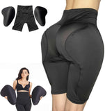 2PS High waist Butt Hip Up Padded  Enhancer Fake Butt Lifter Buttocks Crossdresser Shapers Fake Ass Pants Padded