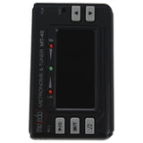 Musedo Mt-40 Guitar Tuner Electronic Digital 3 In 1 Lcd Guitar/Bass/Violin/Ukulele Tuner Metronome Tone Generator Tuner Clip