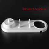 Holder Bracket Electric Toothbrush Bathroom Toothbrush Stander Base Support Tooth Brush Heads With Charger Hole