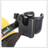 Stroller Cup Holder Multi-functional Baby Bottle Mobile Phone Storage ABS Plastic Adjustable Universal Baby Stroller Accessories