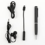 Portable Digital Voice Recorder Pen Sound Audio Activated Dictaphone Recording Device Professional Music Player with USB