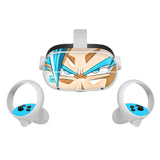 Vinyl Skin Sticker for Oculus Quest 2 VR Headset Controller PVC Decals Cute Cartoon Wrap Cover for Oculus Quest 2 Accessories