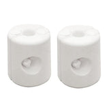 2X Outdoors Gazebo Tent Weight Feet Drum Fill With Water Or Sand White