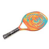 Camewin Adult Professional Carbon Beach Tennis Paddle Racket Soft EVA Face Raqueta With Bag