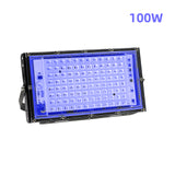 ALIEN 50W 100W LED UV Black Lights Stage Blacklight Ultraviolet Flood Effect Light for Halloween Xmas Dance DJ Disco Party Bar