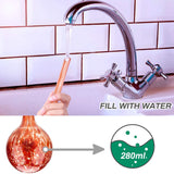 4Pcs Glass Watering Globes, Automatic Drippers Waterers Dripping Equipment for Indoor Outdoor Garden Potted Plants