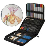 72pcs Drawing Sketch Set Charcoal Pencil Eraser Art Craft Painting Sketching Kit Pencils Earser Drawing Supplies for Adults Kids
