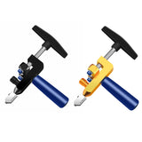 2 In 1 High-strength Portable Ceramic Tile Glass Cutter Opener Home Glass Cutter Tile Cutter Diamond Cutting Hand Tools Black