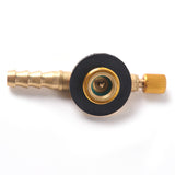 1Pc Gas Stove Switching Stainless Steel Outdoor Camping Charging Inflatable Valve Adapter 7.8cm Camping gas stove Adapter