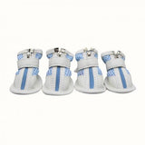 Dog Shoes Pet Puppy Teddy Mesh Zipper Sneakers Breathable Magic Tape Closure Cat Dog Shoes Dog Supplies 2021
