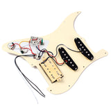 Prewired 3-ply Pickguard Scratchplate SSH for Fender ST Stratocaster Guitar Parts Accessories