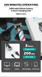 Professional Adjuatable Hair Trimmer For Men Beard Hair Clipper Electric Hair Cutting Machine Rechargeable lithium battery