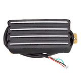 Hot Rail 4-Dual Blade Electric Guitar Humbucker Pickups, Black