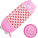 New Large Size Children Sleeping Bag Cartoon Animal Kid Blanket Baby Mattress Quilt Pajamas Children Day Gift Cartoon Pillow