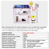 Multifunctional Solar Inverter Pure SineWave PV Inverter Reverse Control All-in-One Machine Portable Solar Power Inverter