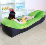 Inflatable Sofa Adult Beach Lounge Chair Fast Folding Camping Sleeping Bag Waterproof Bag Lazy Camping Sleeping Bags Air Bed