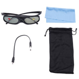 4 PCS Active Shutter 3D Glasses For DLP Link Compatible 96-144HZ With Optama /Acer/Benq /Viewsonic/XGIMI DLP Link Projectors