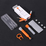11-in-1 Computer Keyboard Cleaner Brush Kit Earphone Cleaning Pen For Headset iPad Phone Cleaning Tools Cleaner Keycap Puller