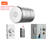 Airbnk M530 Smart Door Lock TUYA Smart Lock Blue-tooth Fingerprint lock Electronic lock Use Original Cylinder
